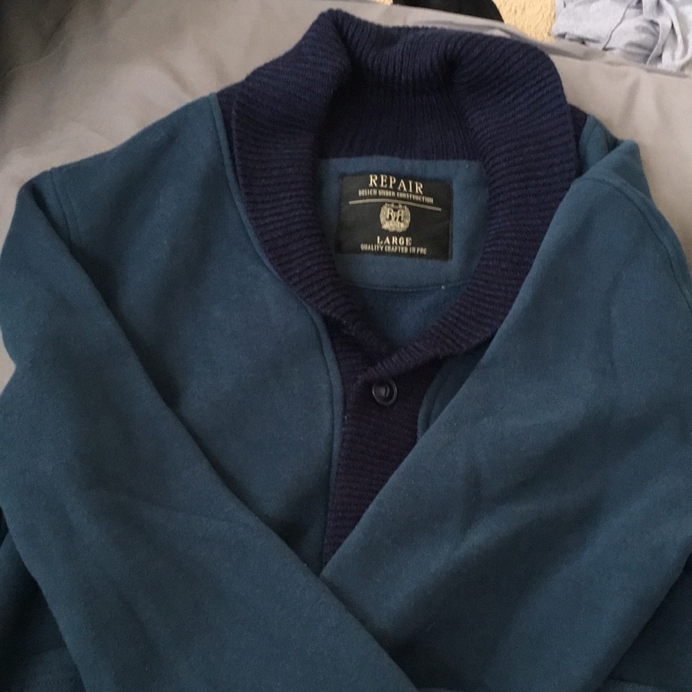 Blue/dark blue Top